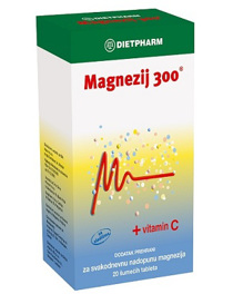 Magnezij 300 - 20 tableta