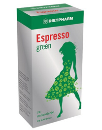 Espresso Green - 20 kapsula