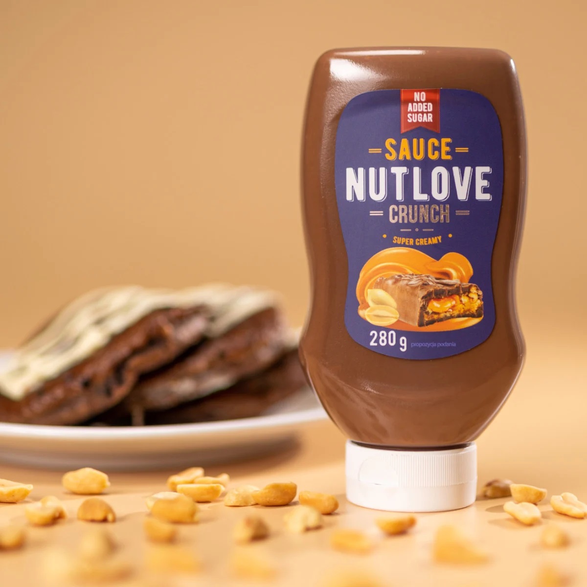 Nutlove Sauce (čokolada-kikiriki) - 280 g