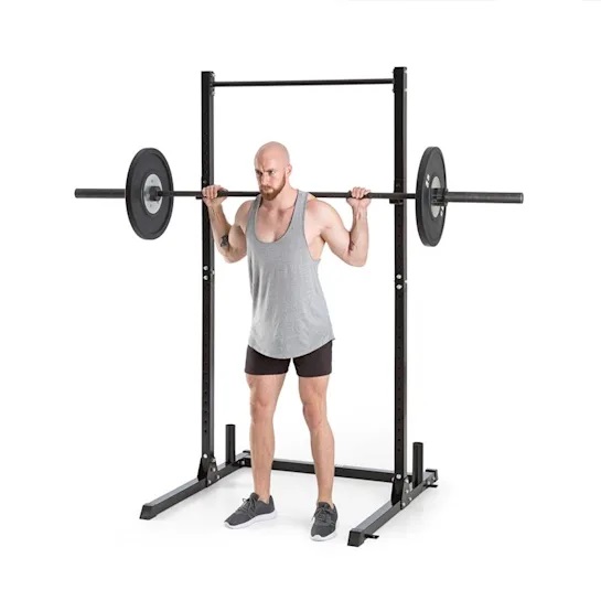 Half Rack sa šipkom za zgibove