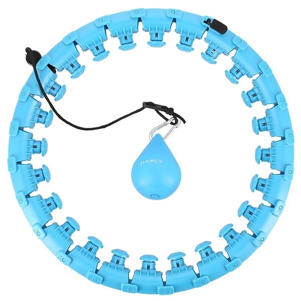 Cerceau De Fitness K-Mart Smart Weighted Hula Hoop – Réglable, Noir, Neuf