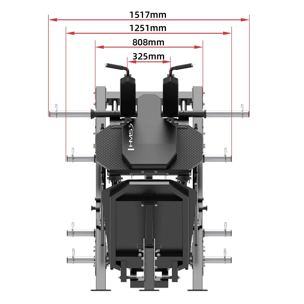 Leg Press / Hack Squat HMS LP3175