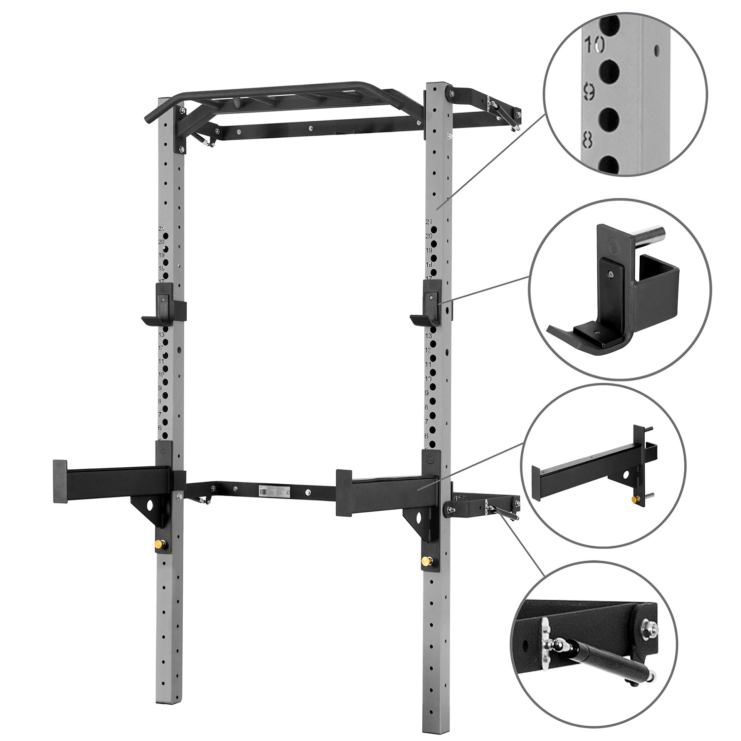 Multifunctional Foldable Wall Rack HMS KLT22