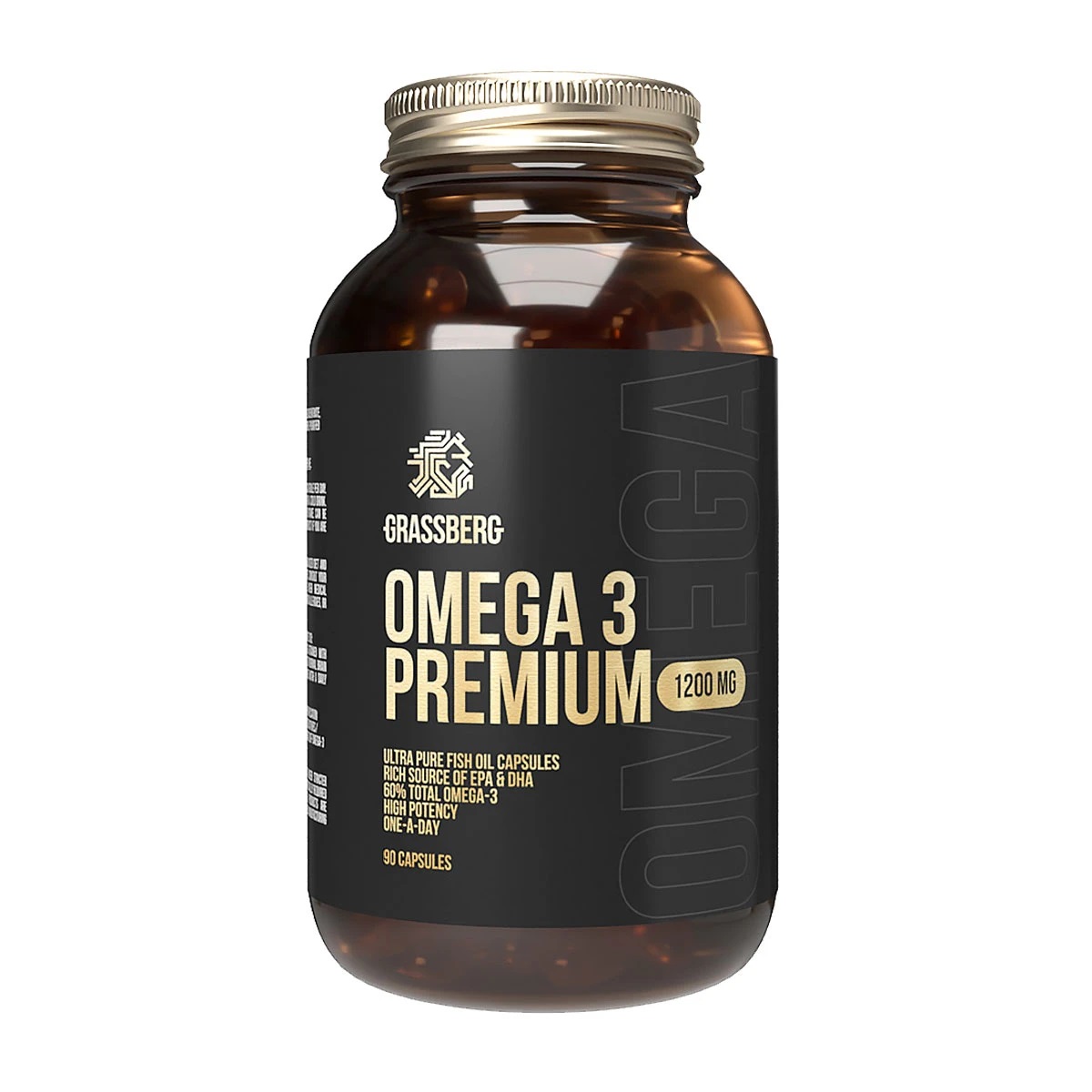 Omega-3 Premium 1200 mg - 90 kapsula