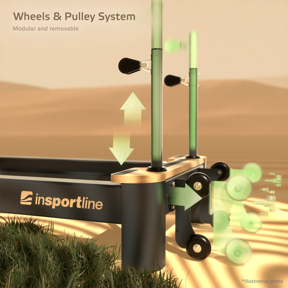 Pilates Reformer Insportline Comfolder