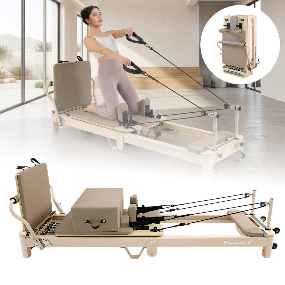 Pilates Reformer Insportline Comfolder EVO