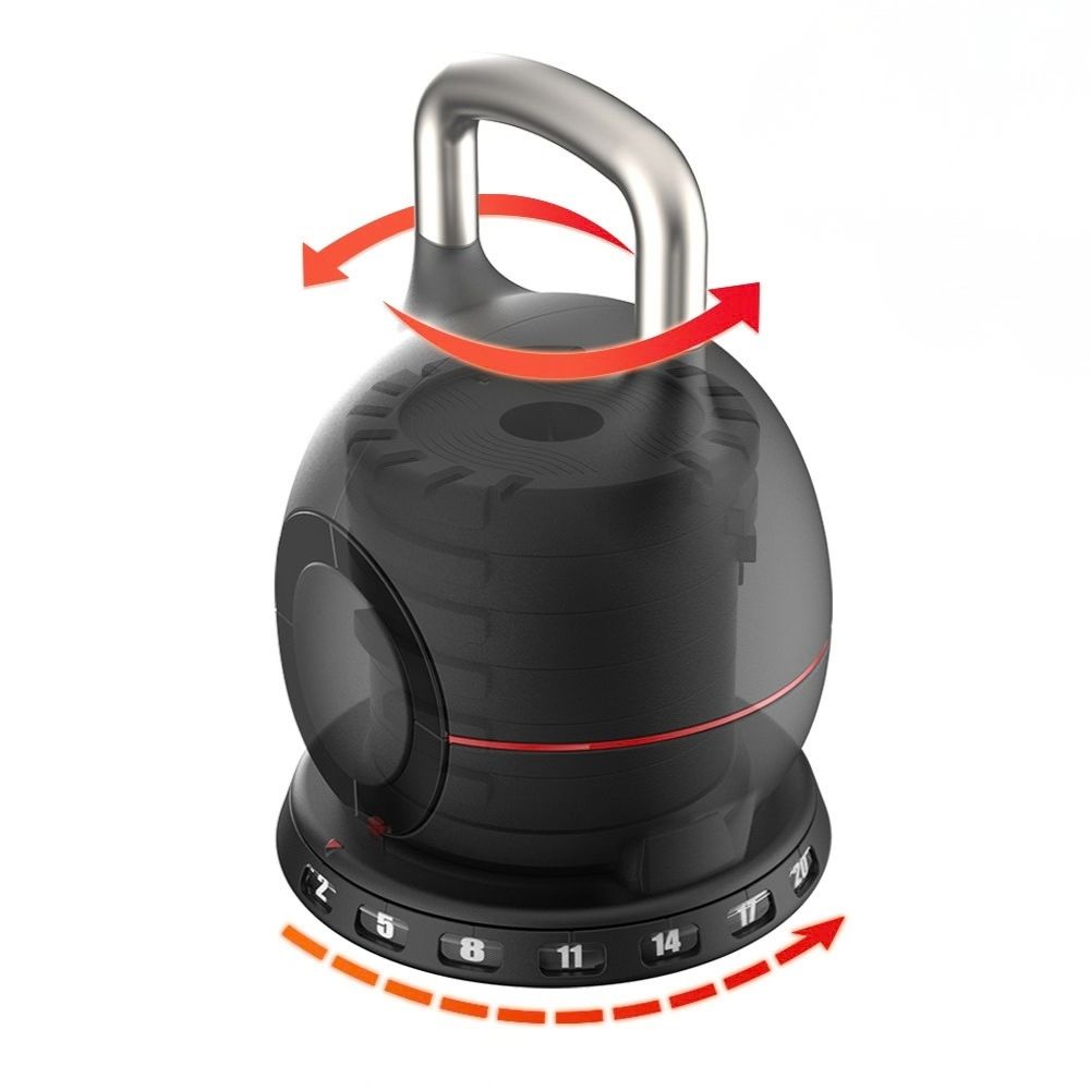 Podesivi kettlebell Insportline Xtrabell 2 - 20 kg