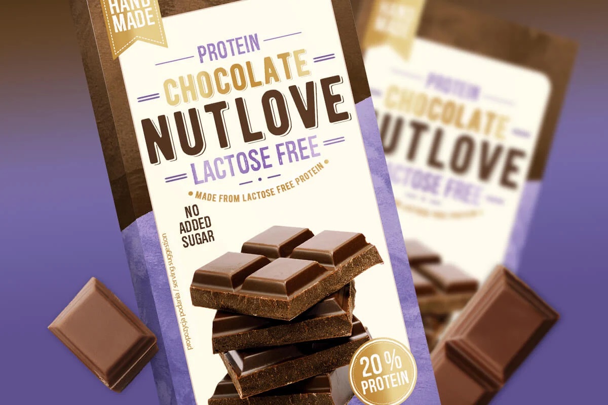 Proteinska čokolada Nutlove Lactose Free - 100 g