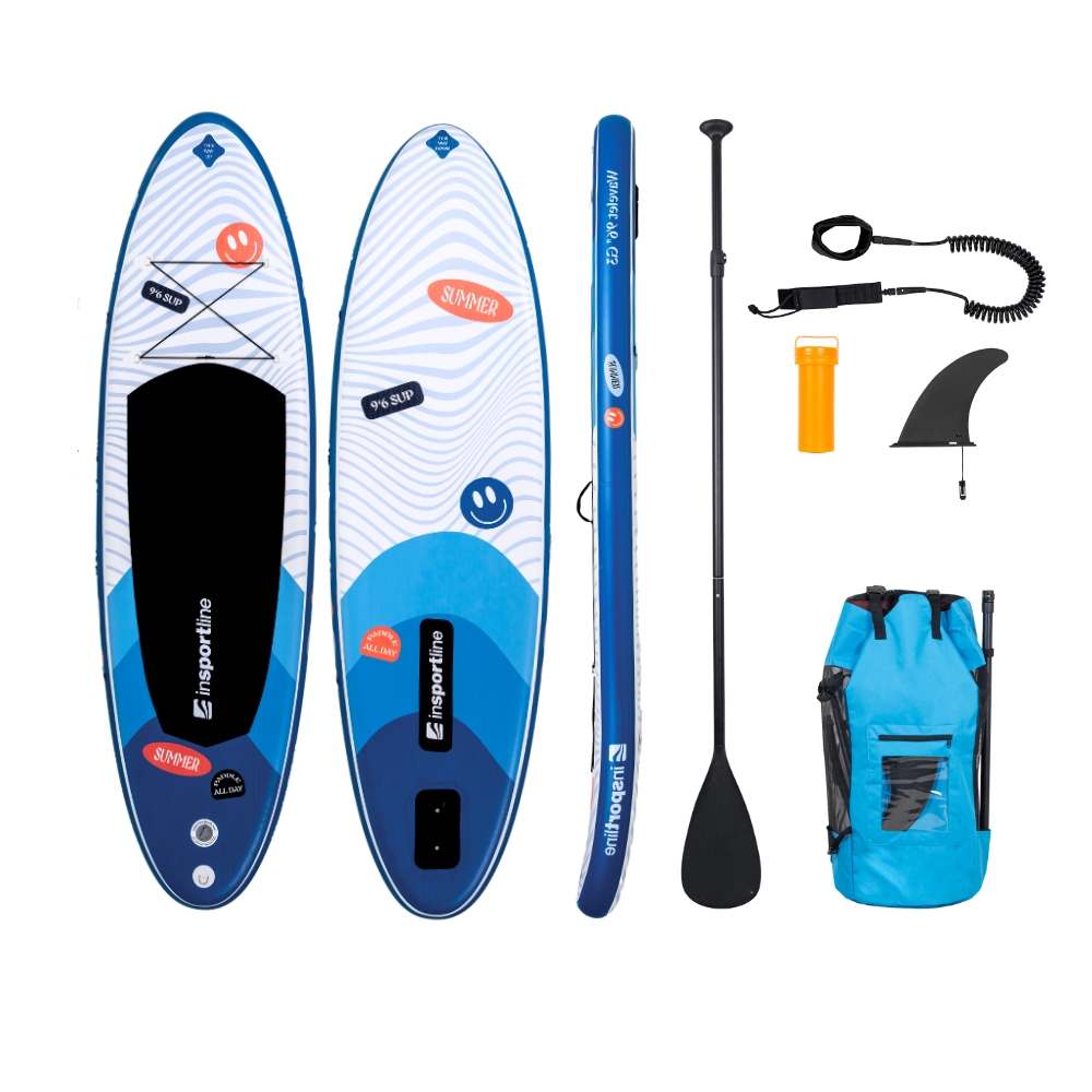 SUP daska Insportline Wavelet 9’6” sa opremom