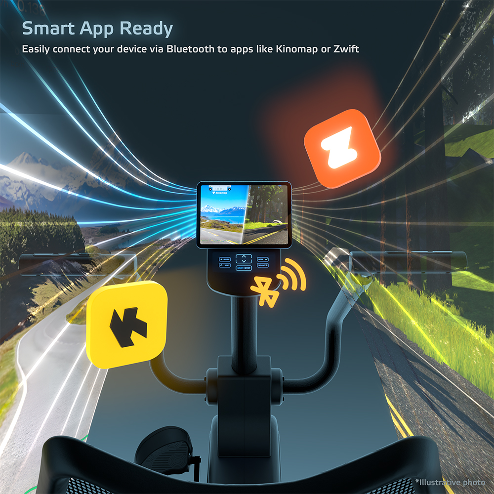 Sobni bicikl s naslonom Insportline ZenSeat 100