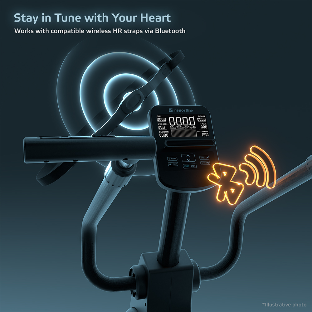 Sobni bicikl s naslonom Insportline ZenSeat 100