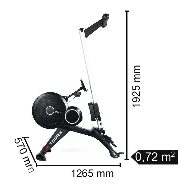 Sprava za veslanje Toorx RWX-700
