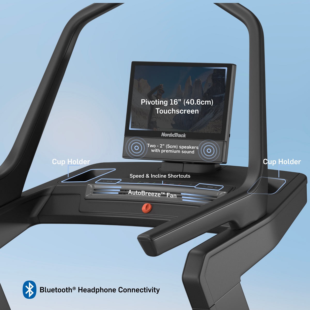 Traka za trčanje NordicTrack X16 - incline trainer