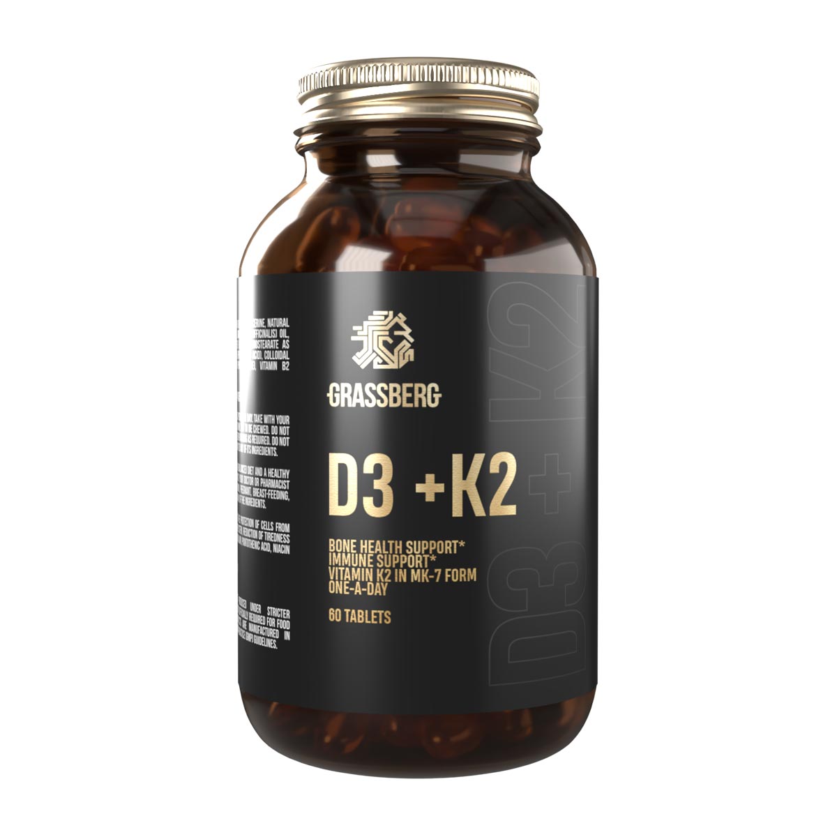 Vitamin D3 + K2 - 60 tableta