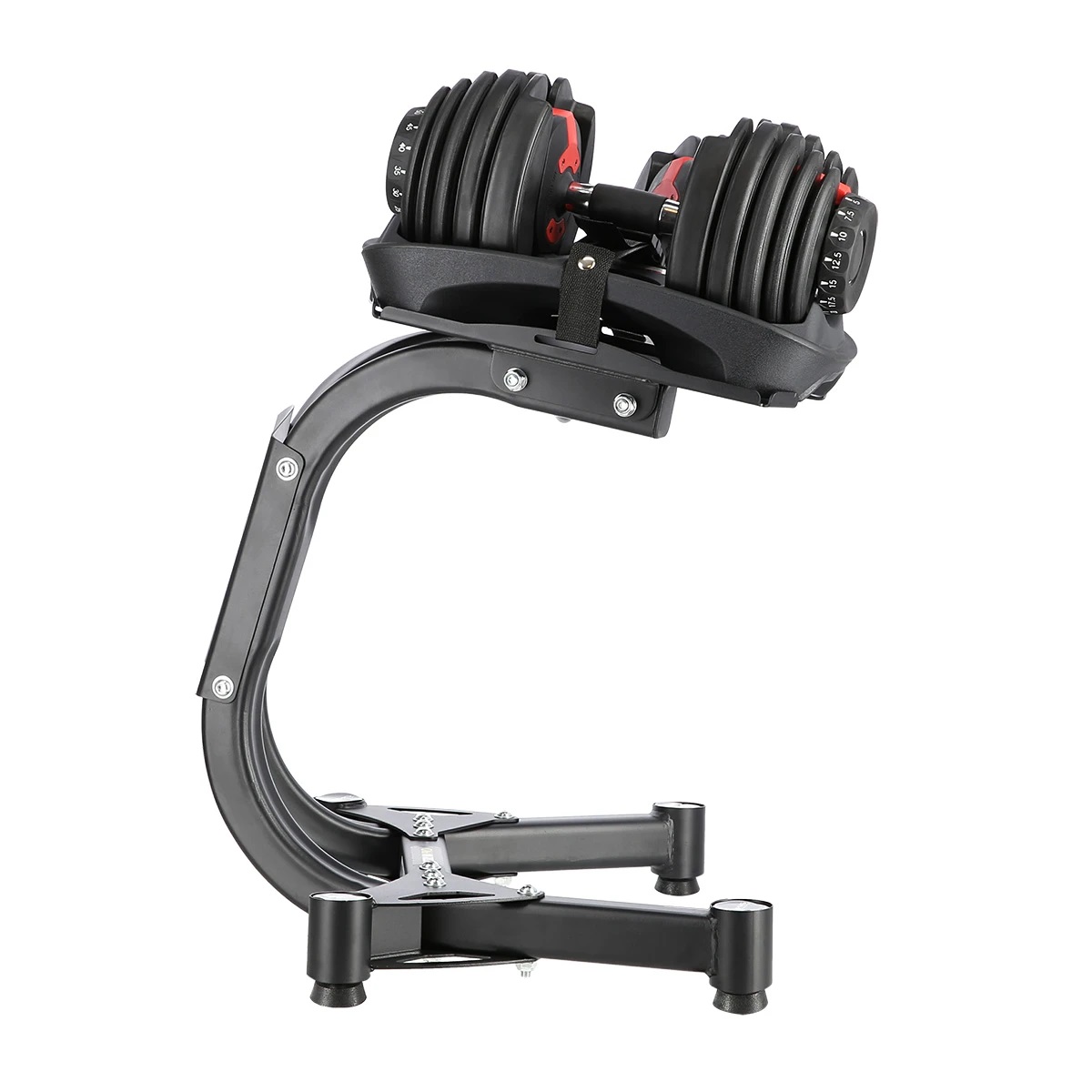 Nosač Smart-Lock bučica + 2x Smart-Lock podesivi uteg Paracot Flex One 24 kg