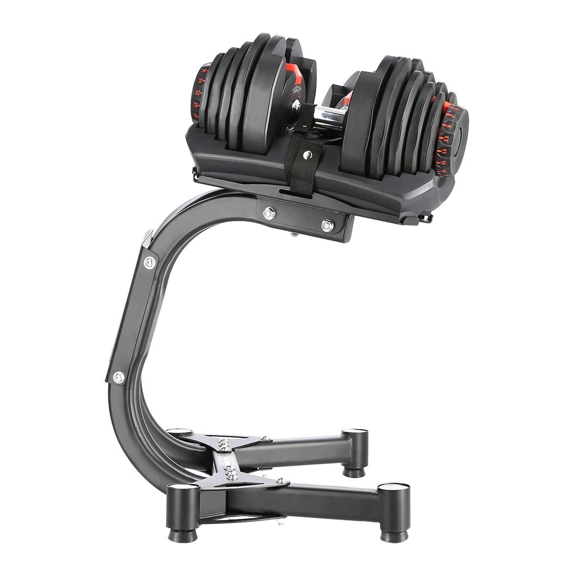 Nosač Smart-Lock bučica + 2x Smart-Lock podesivi uteg Paracot Flex One 40 kg