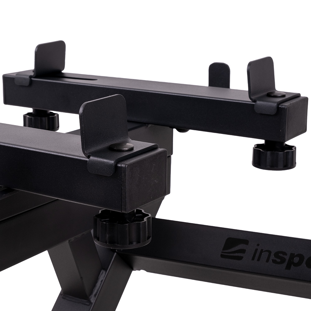 Set podesivih jednoručnih utega Insportline DuraBell (2 x 24,5 kg) sa stalkom