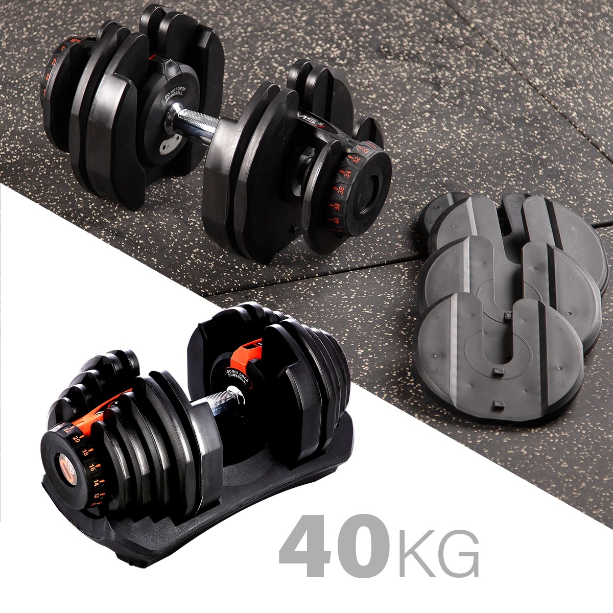 Smart-Lock podesivi uteg Paracot Flex One 40 kg