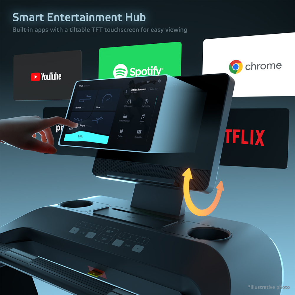 Traka za trčanje Insportline ZenRun 300