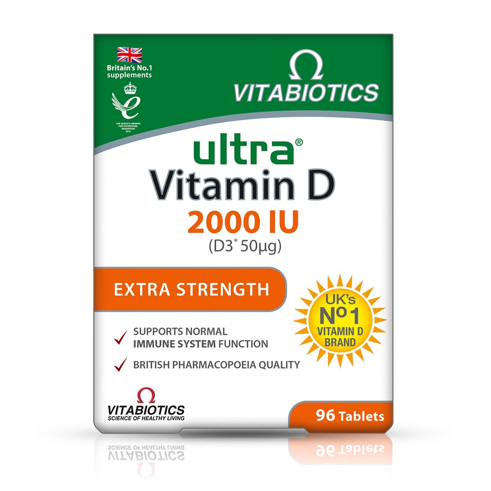 Ultra Vitamin D3 2000 IU - 96 tableta