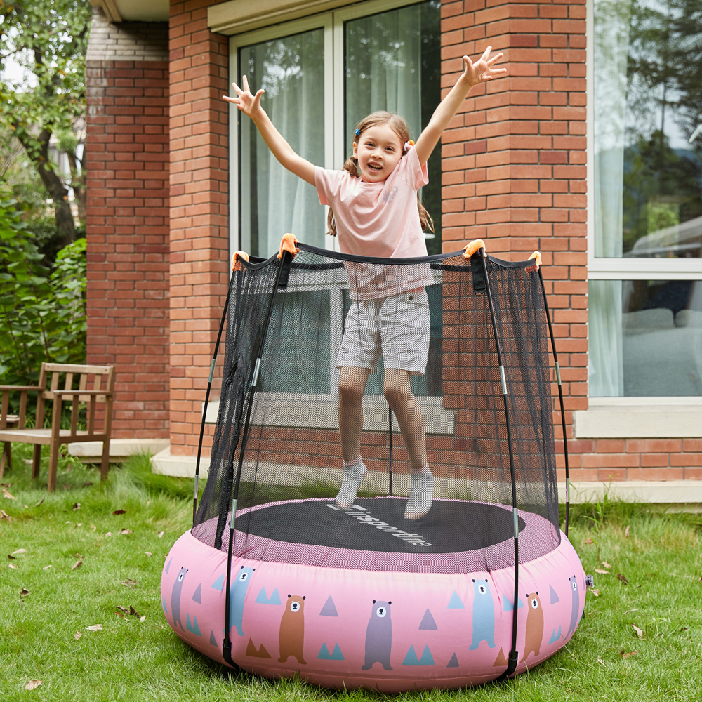 Dječji trampolin na napuhavanje Insportline Nufino 120 cm