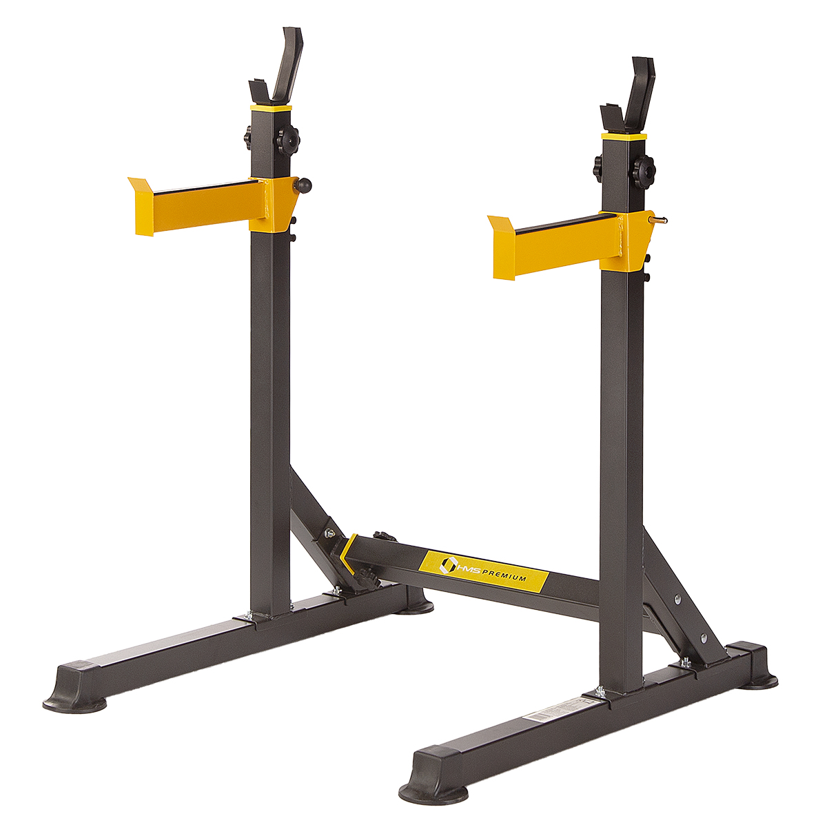 Podesivi stalak za šipku HMS STR18 (power rack) + komplet utega i šipki 50 kg