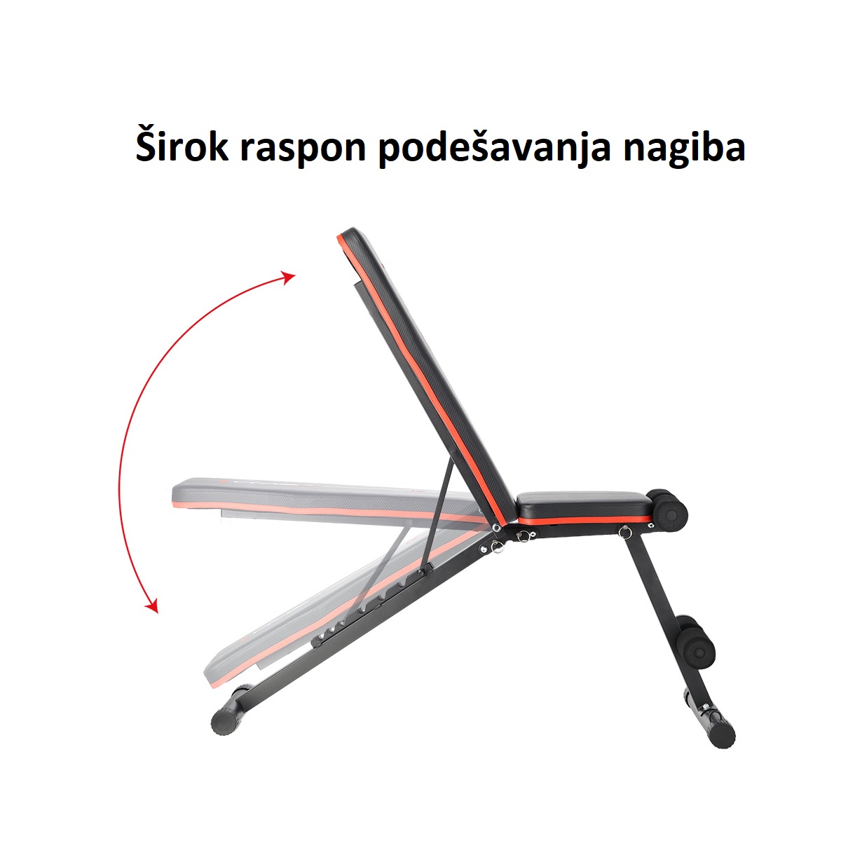 Sklopiva regulirajuća klupa HMS LS1203