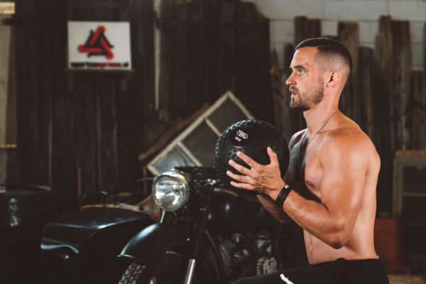 Slam ball Easy grip - 20 kg