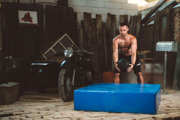 Slam ball Easy grip - 20 kg