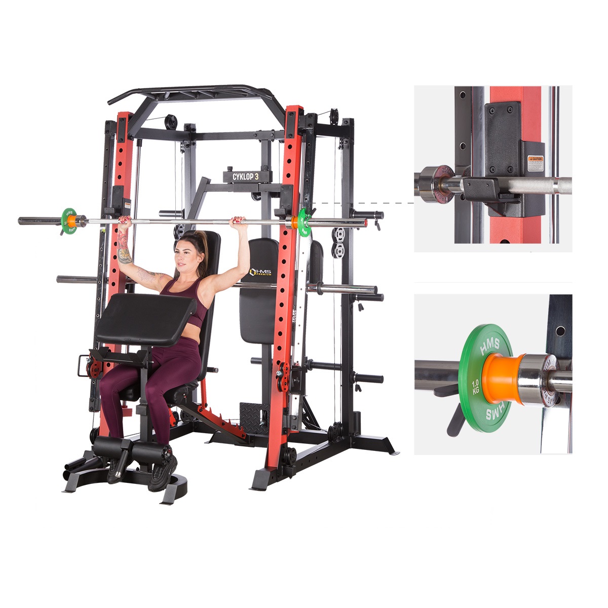 Smith Machine HMS Premium Cyklop 3