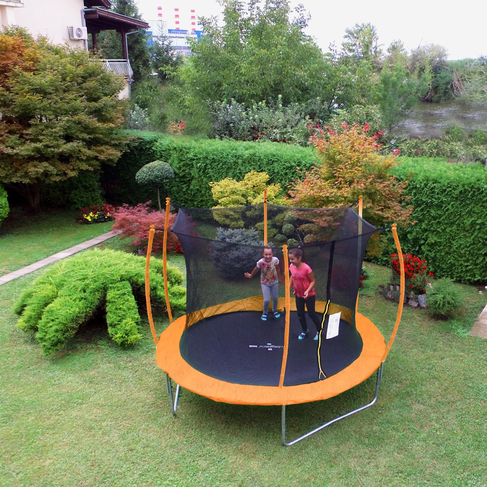 Trampolin sa zaštitnom mrežom Jumpy Space 244 cm