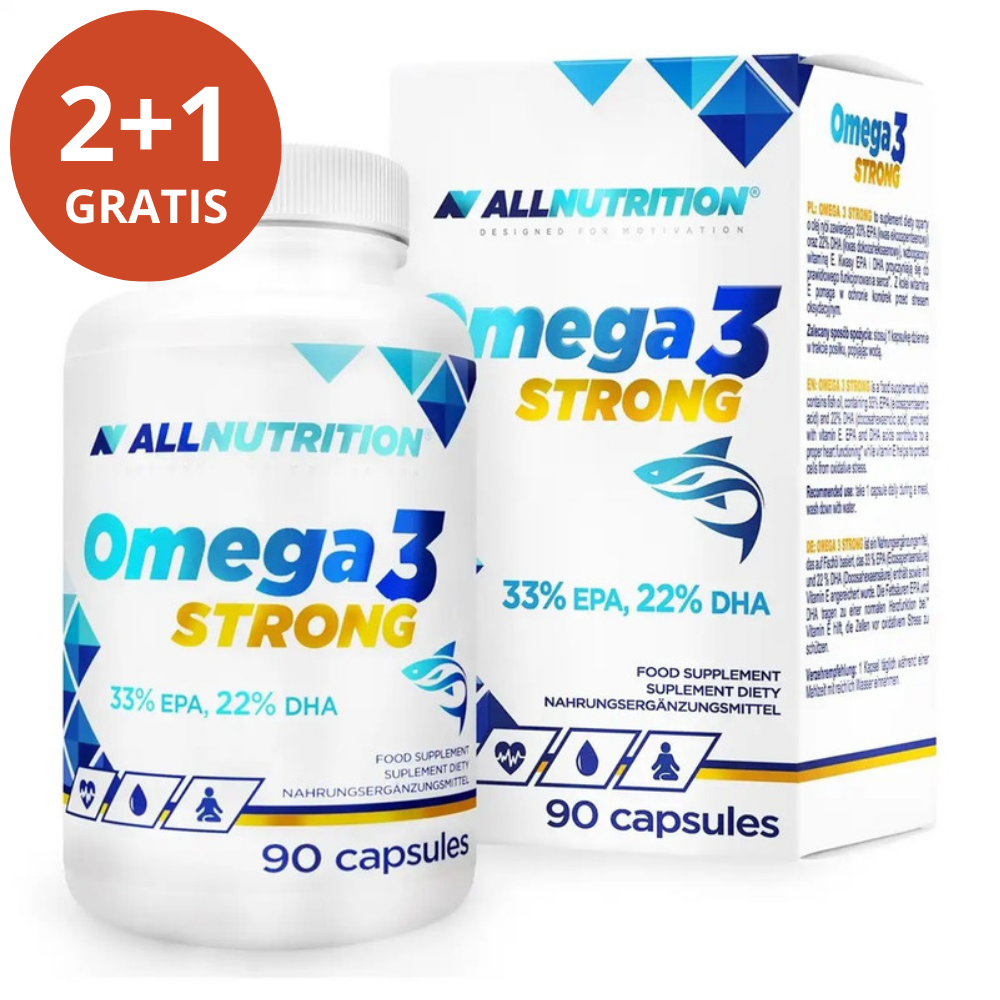 Omega-3 Strong - 90 kapsula (2+1 GRATIS)