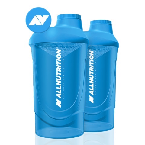 All Nutrition Wave shaker (Blue) - 600 ml