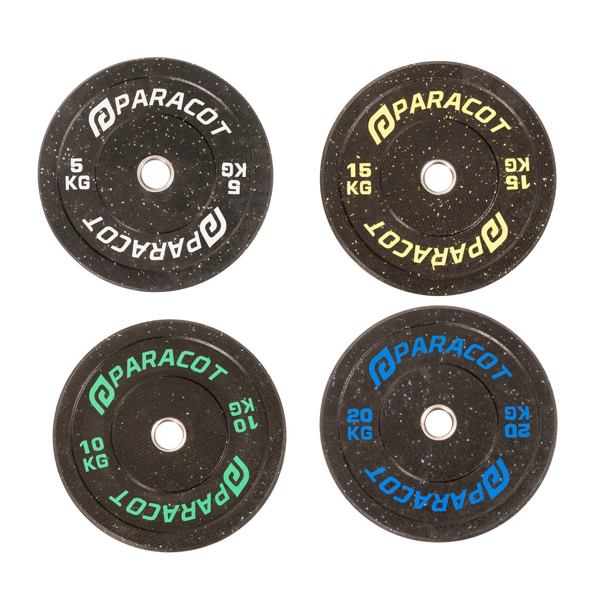 Set Hi-Temp bumper pločastih utega 2 x 5 - 20 kg