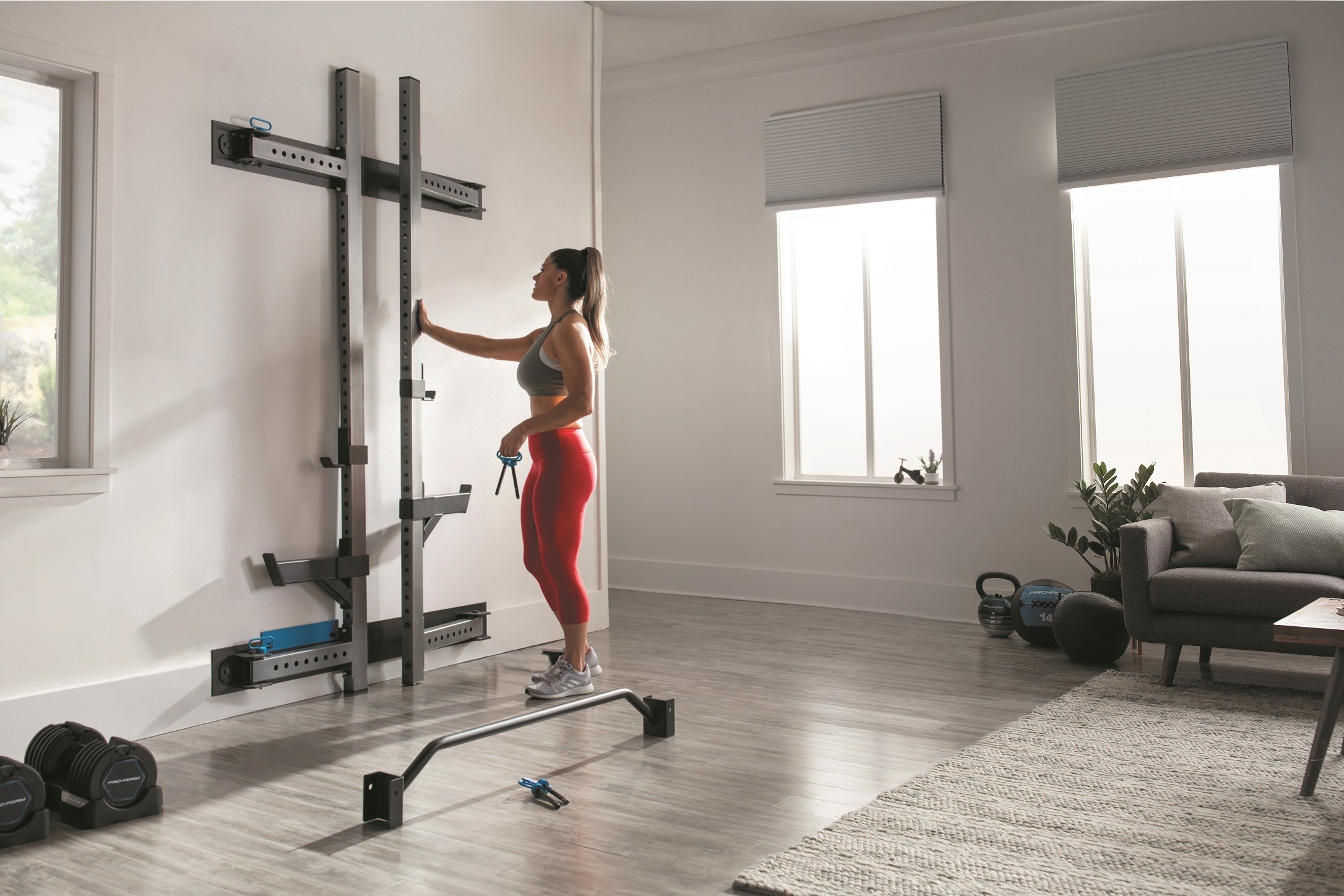 Carbon Strength Foldable Wall Rack 