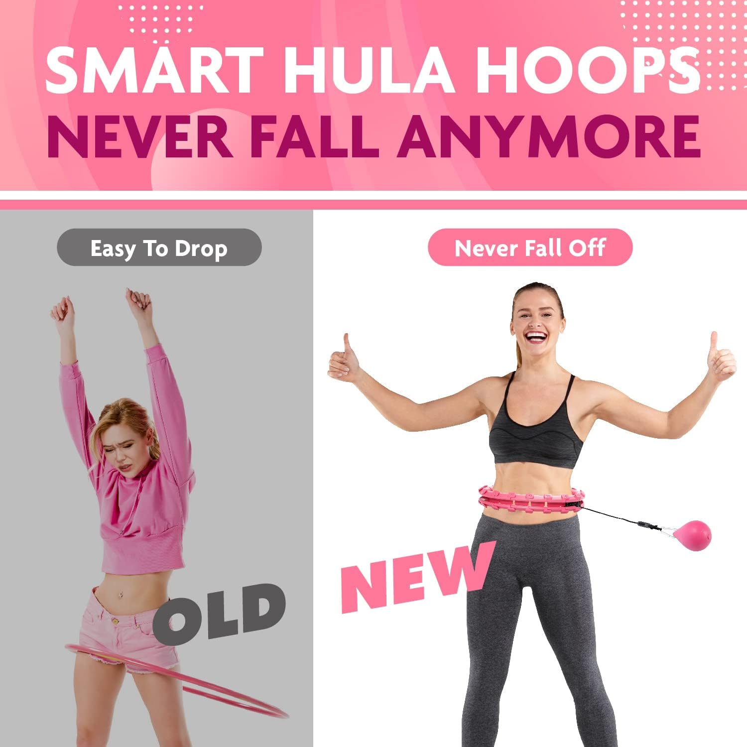 Smart Weighted Hula Hoop Paracot (16 parts)
