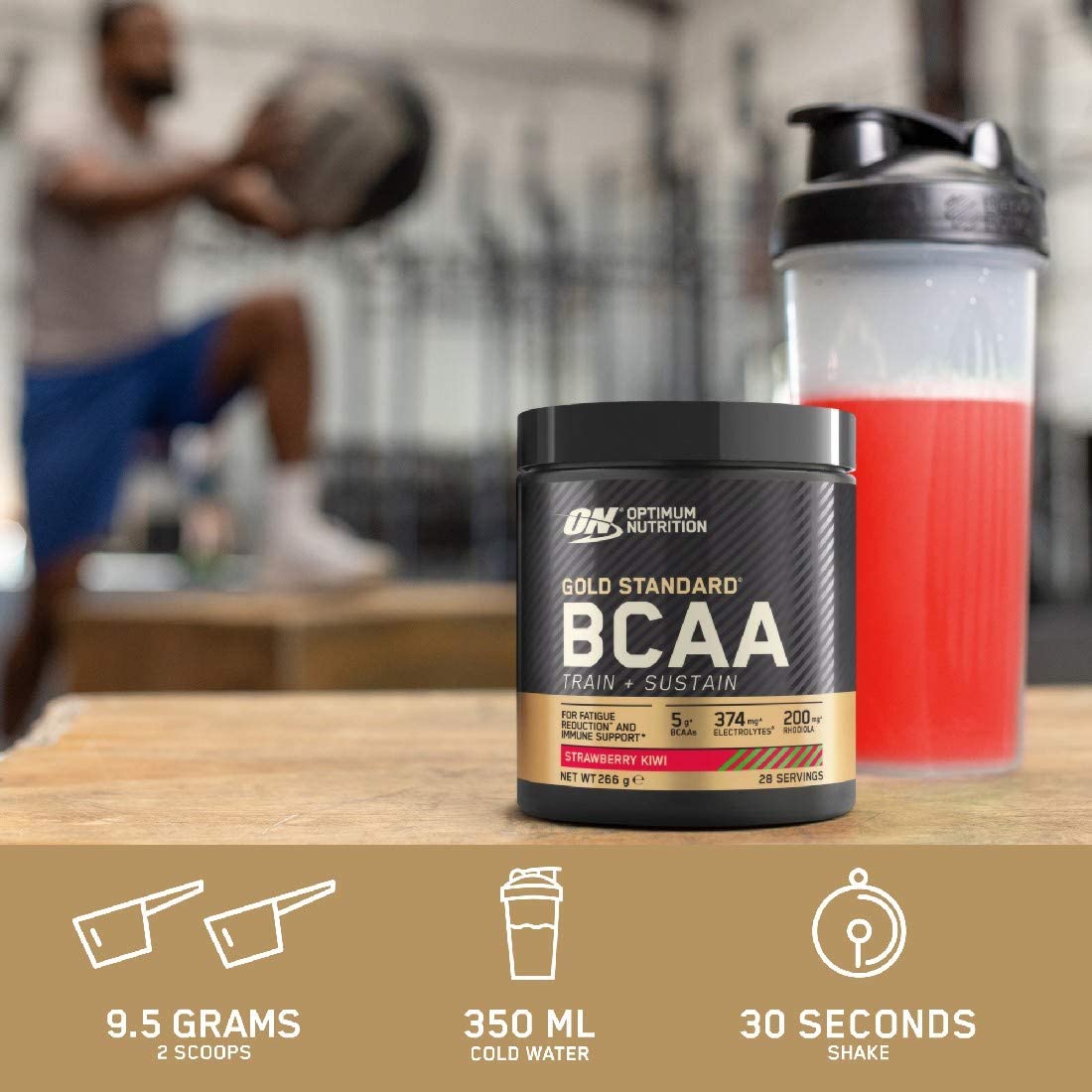 Gold Standard BCAA Train + Sustain - 266 g