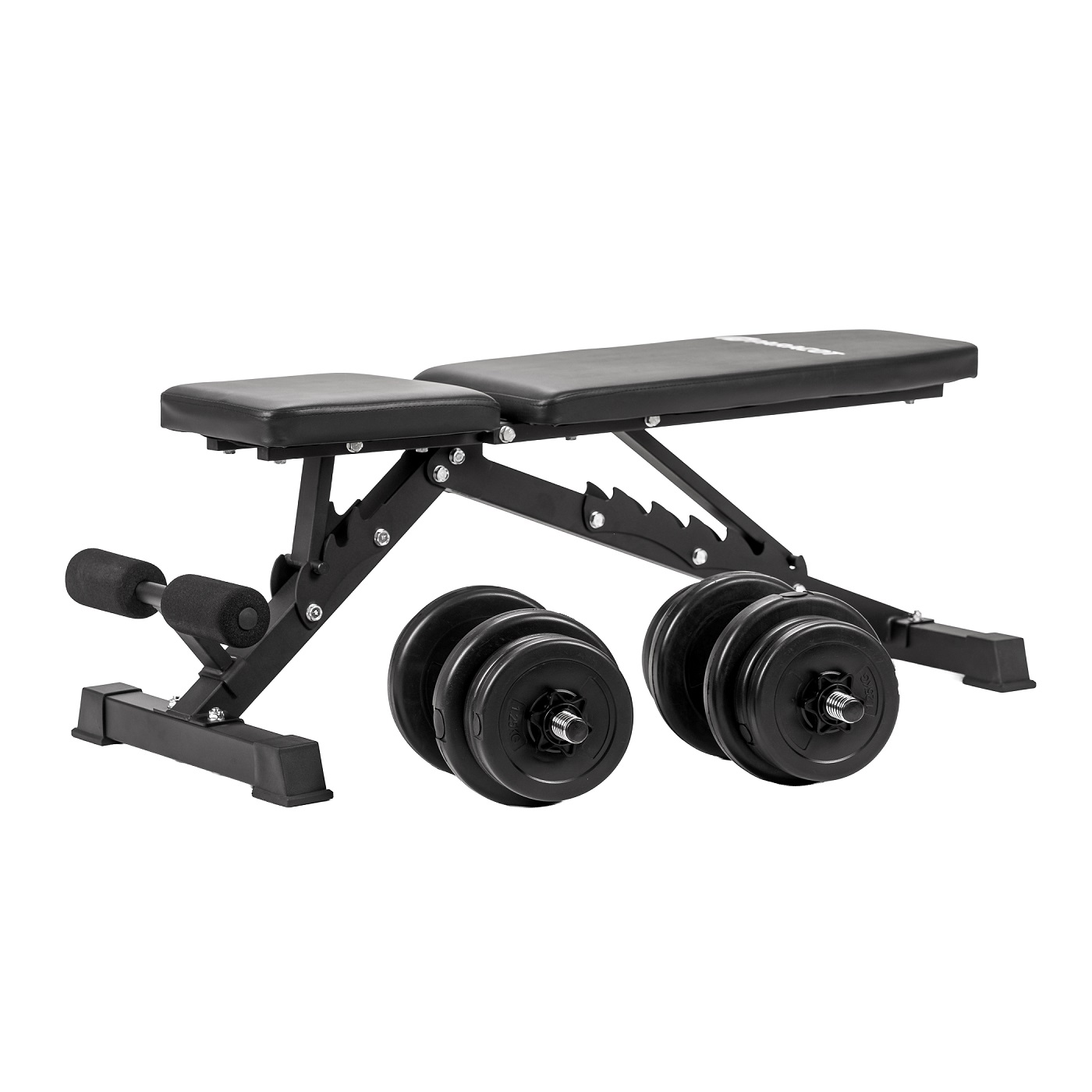 Podesiva klupa Paracot Bench T10 + Podesivi jednoručni utezi (3-10 kg)