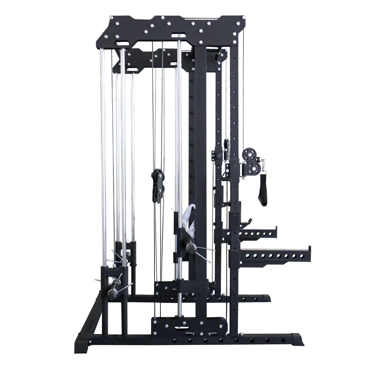 Smith Machine & Power Rack with Adjustable Pulley Paracot Force