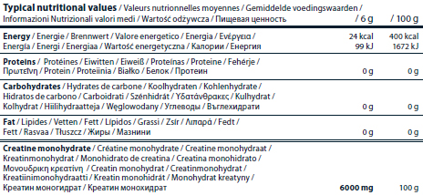 Creatine Monohydrate - 800 g