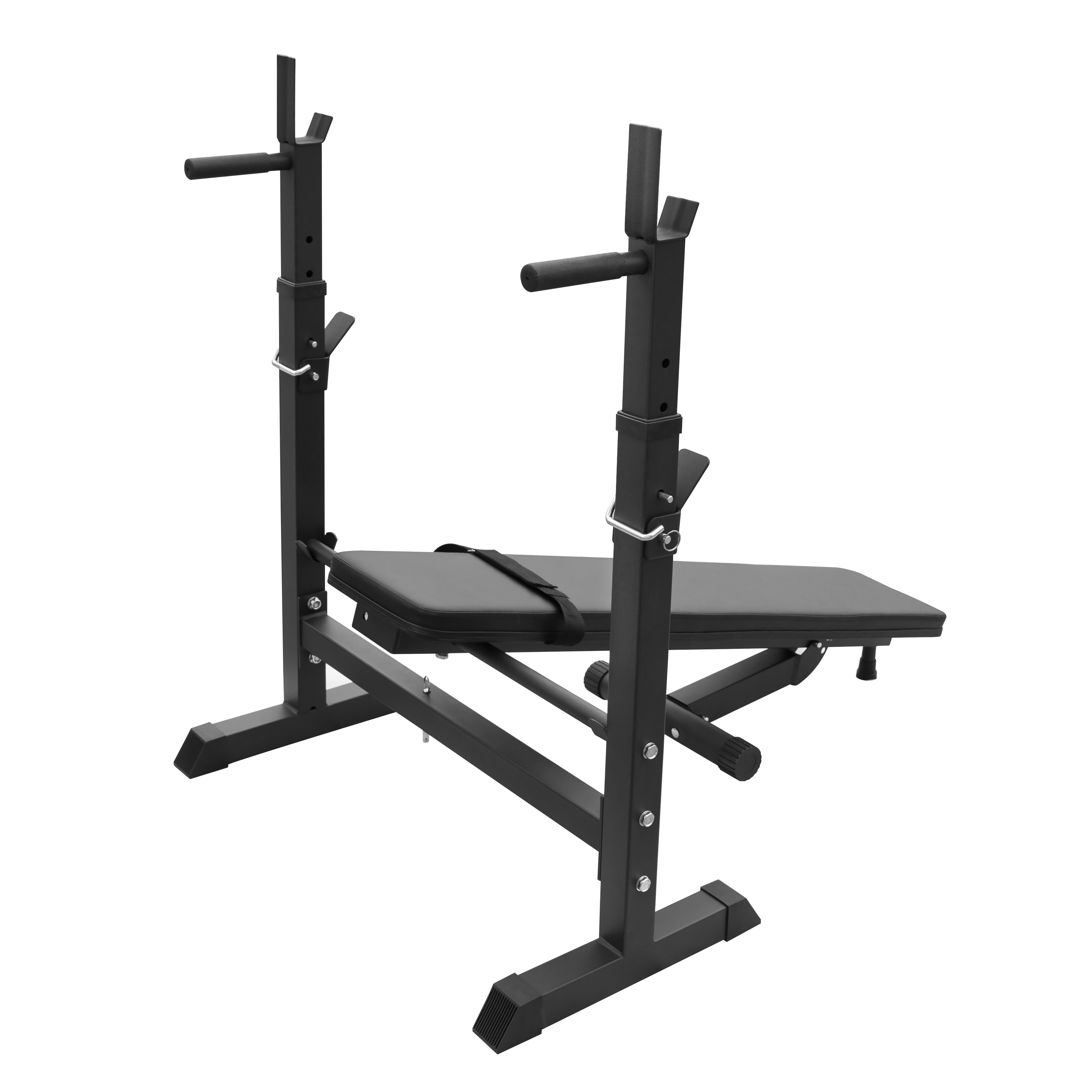 Ravna sklopiva Bench klupa Paracot Lift Elite + komplet utega i šipki 50 kg