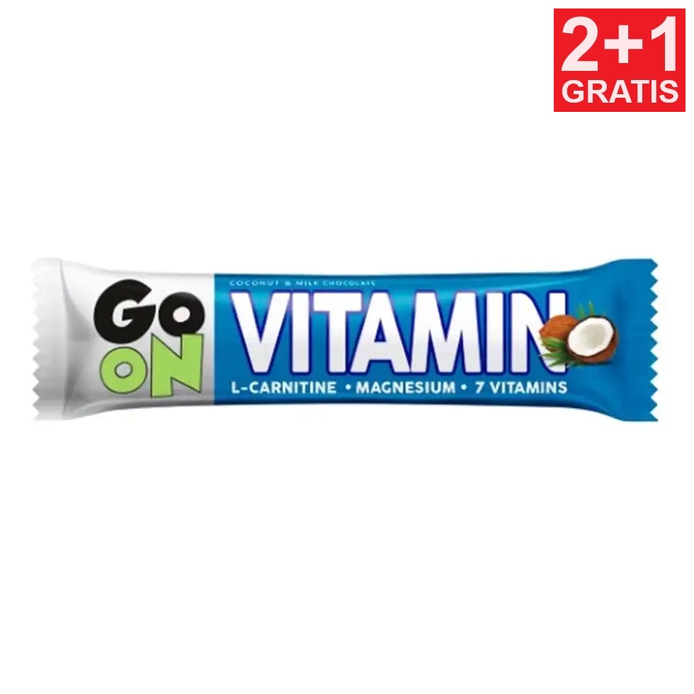 Vitamin Bar Go On - 50 g (2+1 GRATIS)
