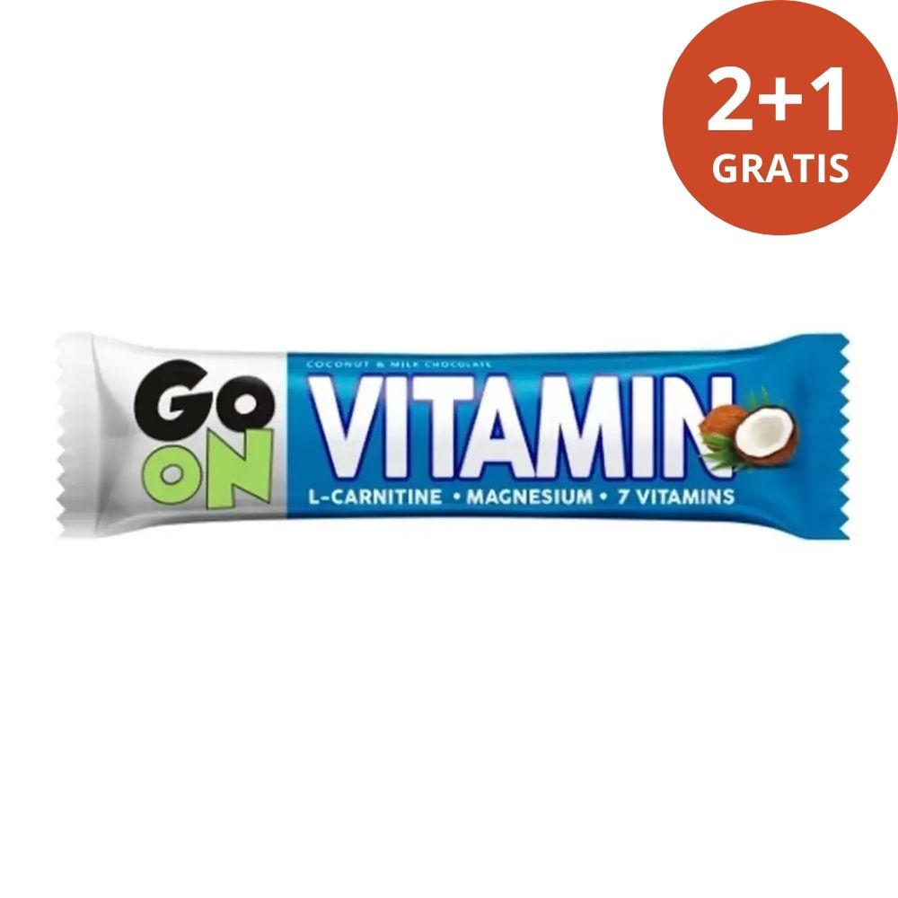 Vitamin Bar Go On - 50 g (2+1 GRATIS)
