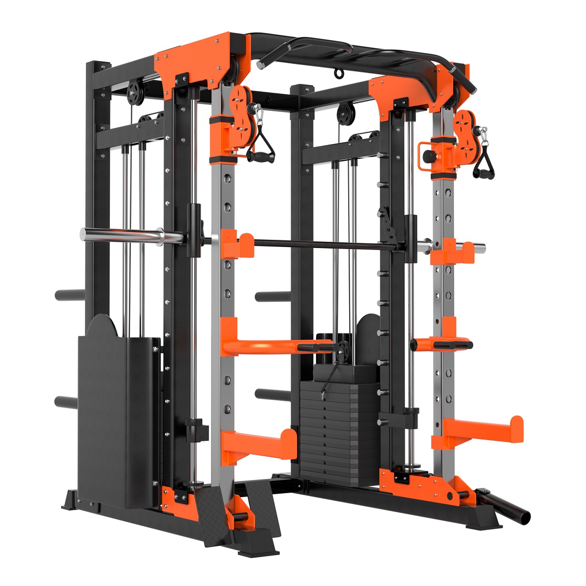 Smith Machine + Dual Pulley Paracot SD60