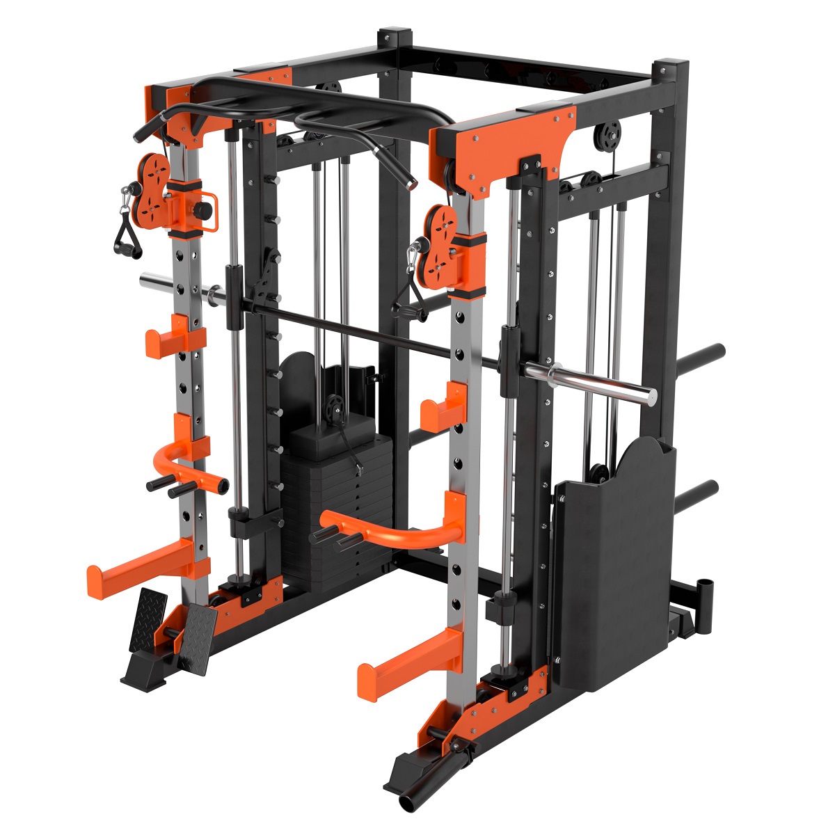 Smith Machine + Dual Pulley Paracot SD60