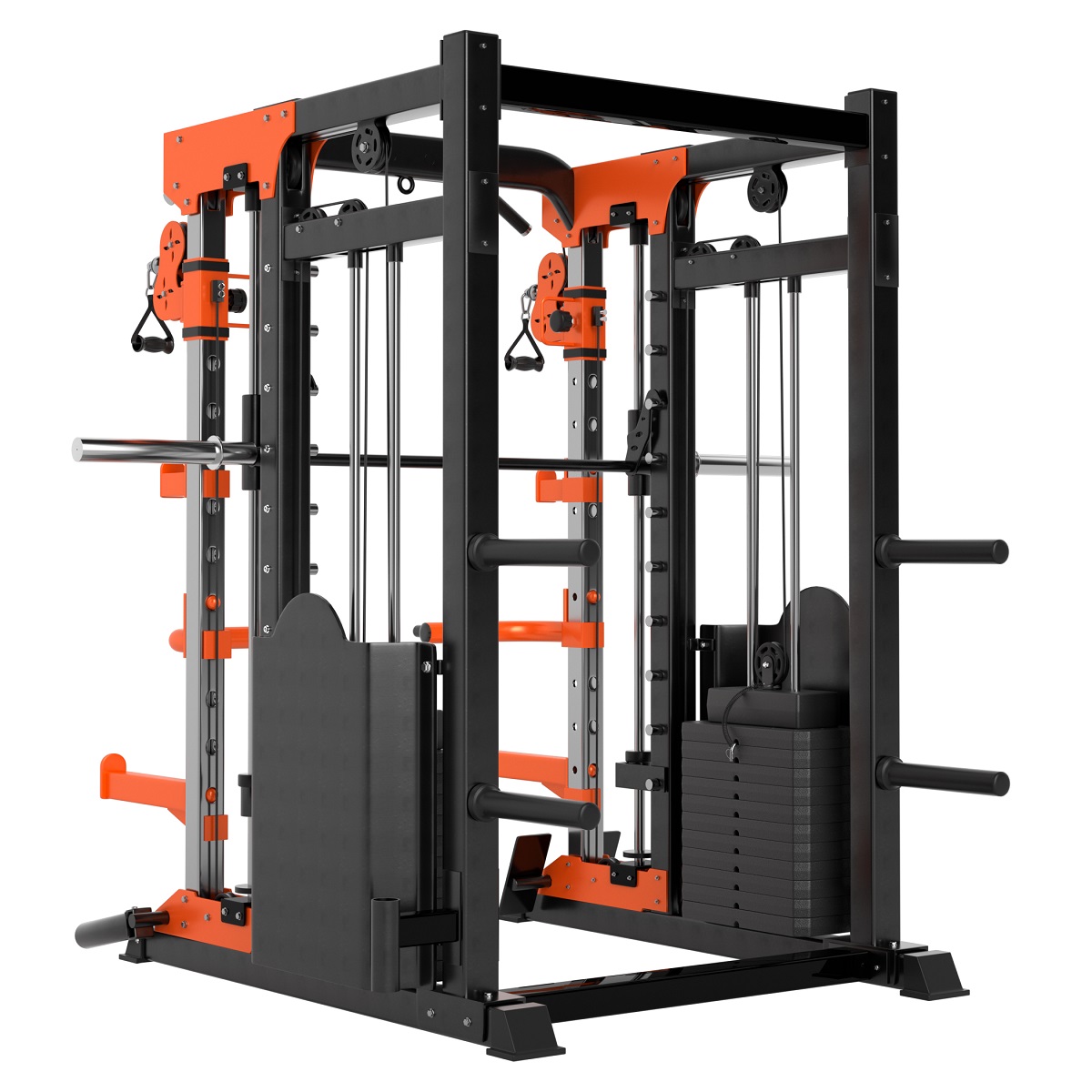 Smith Machine + Dual Pulley Paracot SD60