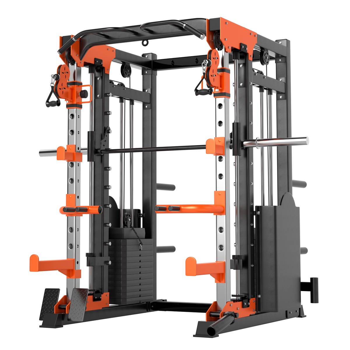 Smith Machine + Dual Pulley Paracot SD60