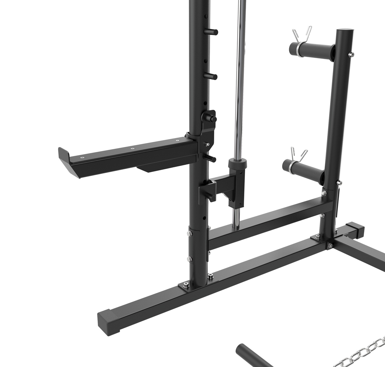Smith Machine & Half Rack with Pulley Paracot