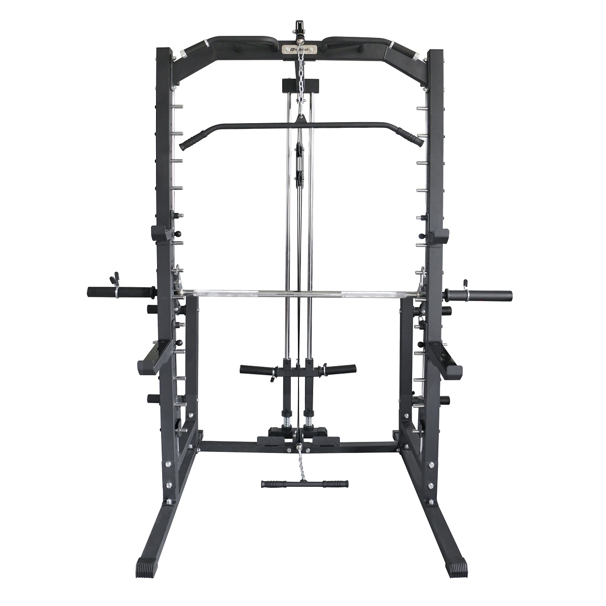 Smith Machine & Half Rack with Pulley Paracot