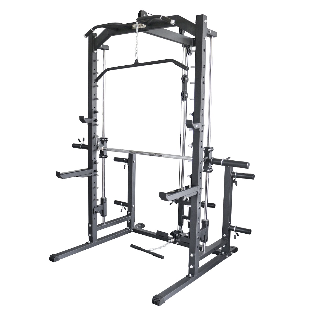 Smith Machine & Half Rack with Pulley Paracot